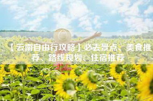 【云南自由行攻略】必去景点、美食推荐、路线规划、住宿推荐