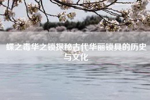 蝶之毒华之锁探秘古代华丽锁具的历史与文化
