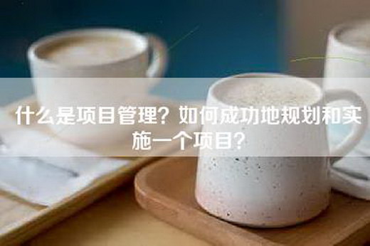 什么是项目管理？如何成功地规划和实施一个项目？