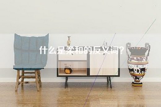 什么是柔和的反义词？