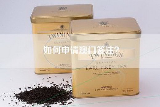 如何申请澳门签注？