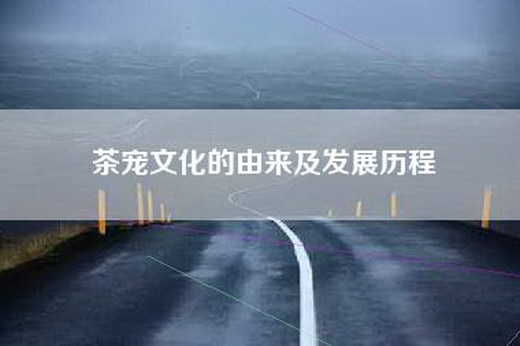 茶宠文化的由来及发展历程