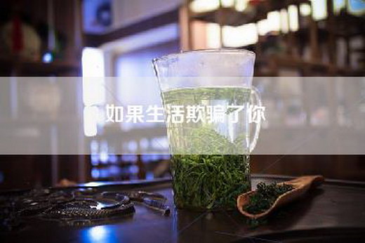 如果生活欺骗了你