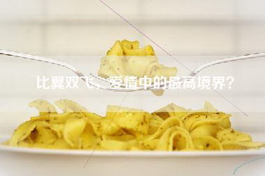 比翼双飞，爱情中的最高境界？