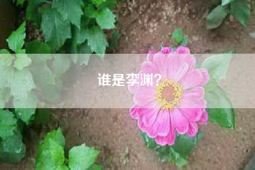 谁是李渊？