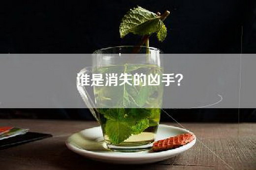 谁是消失的凶手？