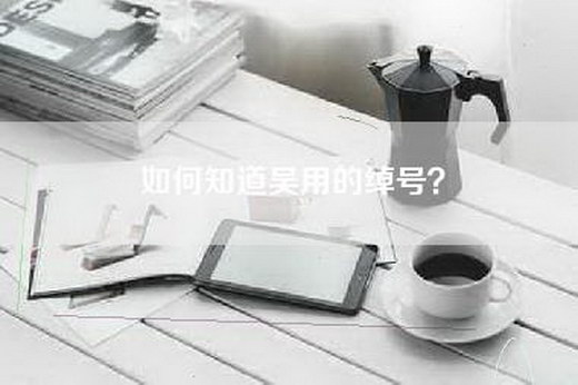 如何知道吴用的绰号？