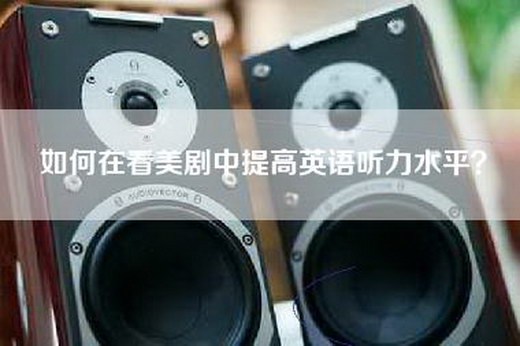 如何在看美剧中提高英语听力水平？