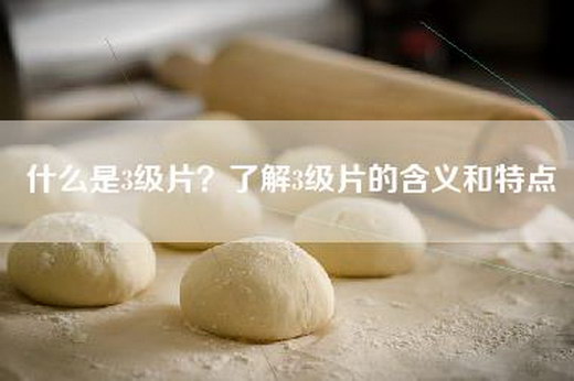 什么是3级片?了解3级片的含义和特点