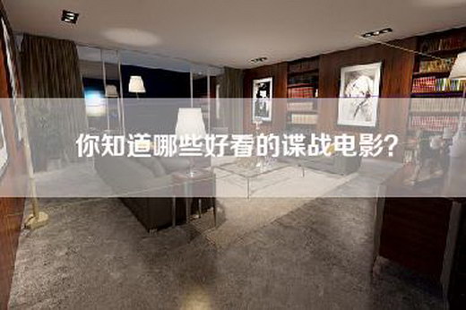 你知道哪些好看的谍战电影？