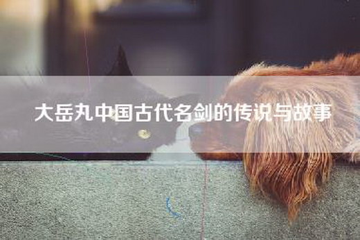 大岳丸中国古代名剑的传说与故事