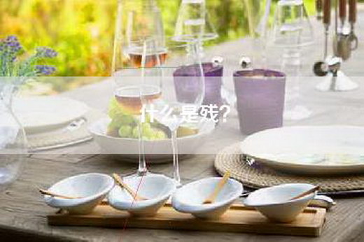 什么是残? 什么是残?