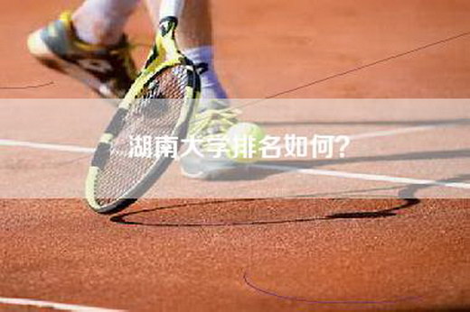 湖南大学排名如何? 湖南大学排名如何?