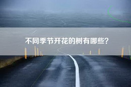 不同季节开花的树有哪些? 不同季节开花的树有哪些?
