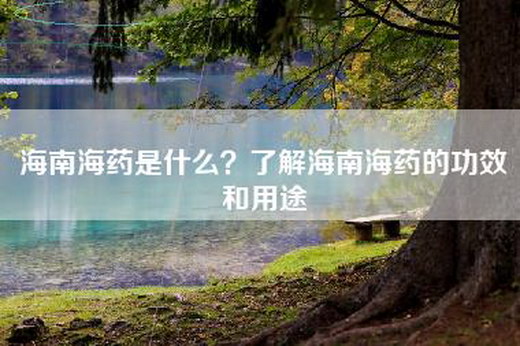 海南海药是什么?了解海南海药的功效和用途 海南海药是什么?了解海南海药的功效和用途