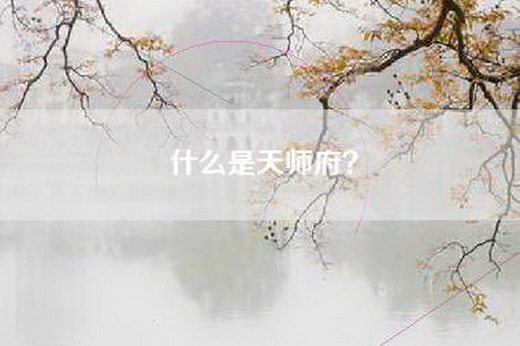 什么是天师府？