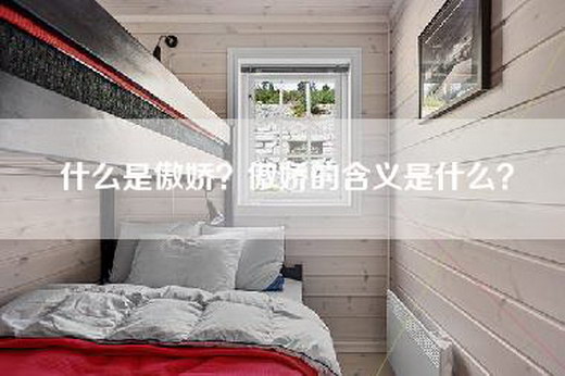 什么是傲娇?傲娇的含义是什么? 什么是傲娇?傲娇的含义是什么?