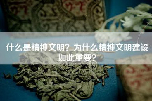什么是精神文明?为什么精神文明建设如此重要? 什么是精神文明?为什么精神文明建设如此重要?