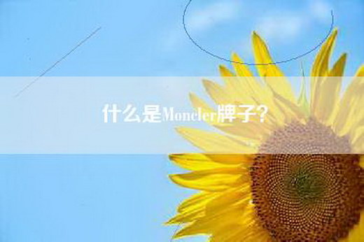 什么是Moncler牌子？