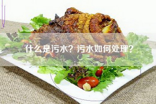 什么是污水？污水如何处理？