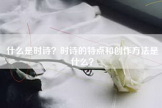 什么是时诗？时诗的特点和创作方法是什么？