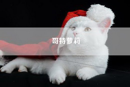 哥特萝莉 哥特萝莉