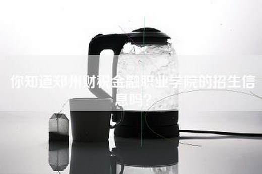 你知道郑州财税金融职业学院的招生信息吗？